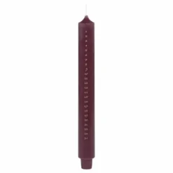 Adventtikynttilä punainen 29cm