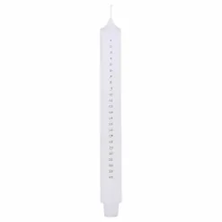 Adventtikynttilä valkoinen 29cm