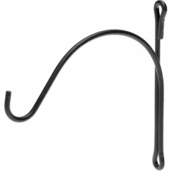 Amppelikoukku musta 20 cm