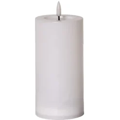 Aurinkokennokynttilä valkoinen 17,5 cm