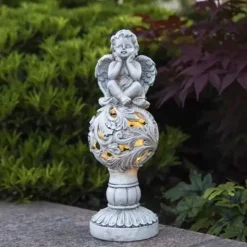 Aurinkokennovalaisin Enkeli 27 cm