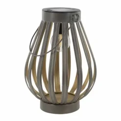 Aurinkokennovalaisin LED antiikkisinkki 23cm