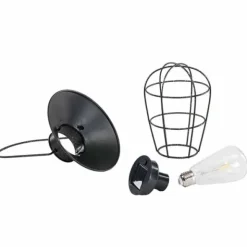 Aurinkokennovalaisin LED antiikkimusta roikkuva