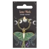 Avaimenperä Luna Moth vihreä