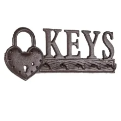 Avainnaulakko Keys valurautaa