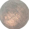 Cotton Ball pallo harmaa 8 cm