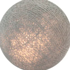 Cotton Ball pallo harmaa 8 cm