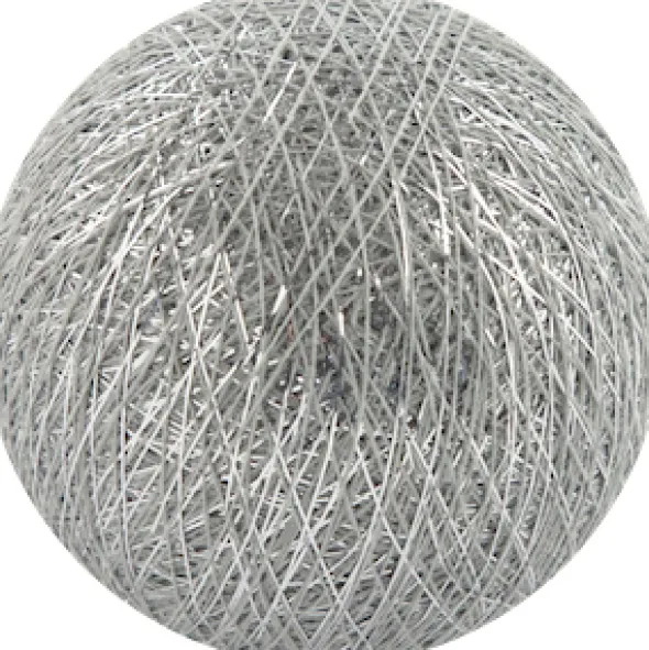 Cotton Ball pallo hopea harmaa