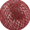 Cotton Ball pallo hopea punainen