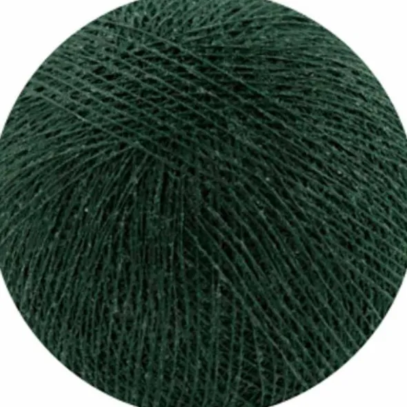Cotton Ball pallo tummanvihreä