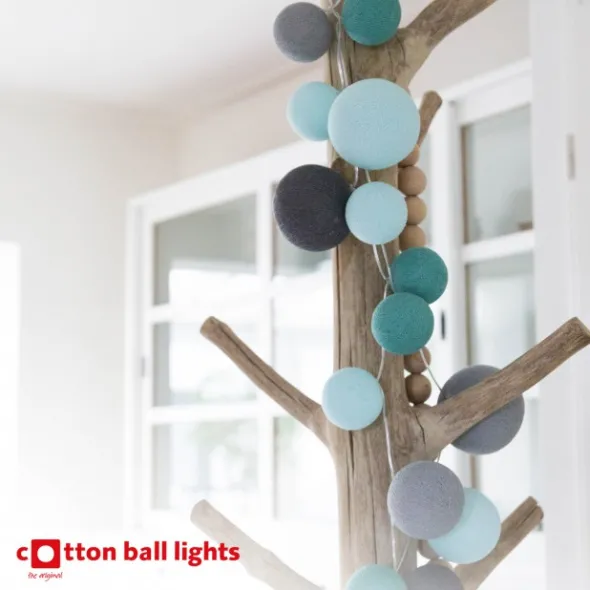 Cotton Ball pallo vaalea turkoosi 9,5 cm