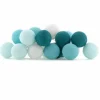 Cotton Ball valosarja aqua 20-palloa