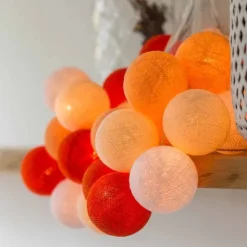 Cotton Ball valosarja kevätaurinko 20-palloa