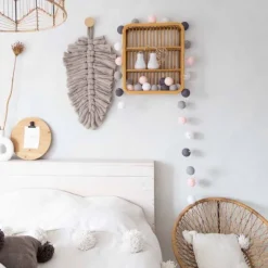 Cotton Ball valosarja pinkkiharmaa 35-palloa