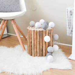 Cotton Ball valosarja rantakivet 20-palloa