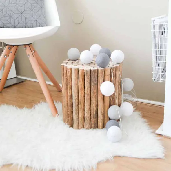 Cotton Ball valosarja rantakivet 20-palloa