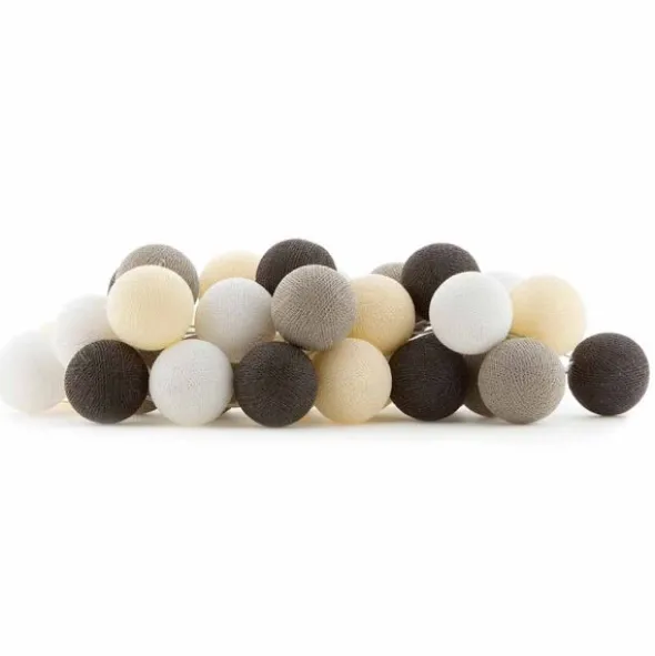 Cotton Ball valosarja rustiikki 35-palloa
