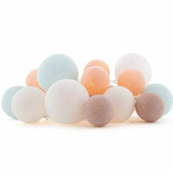 Cotton Ball valosarja sweet macaron 20-palloa