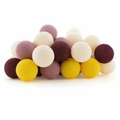 Cotton Ball valosarja syyspuisto 35-palloa