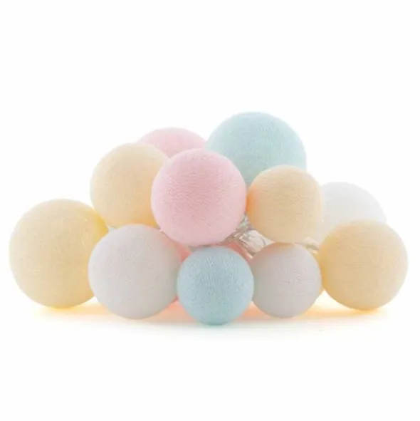 Cotton Ball valosarja vaahtokarkki 20-palloa