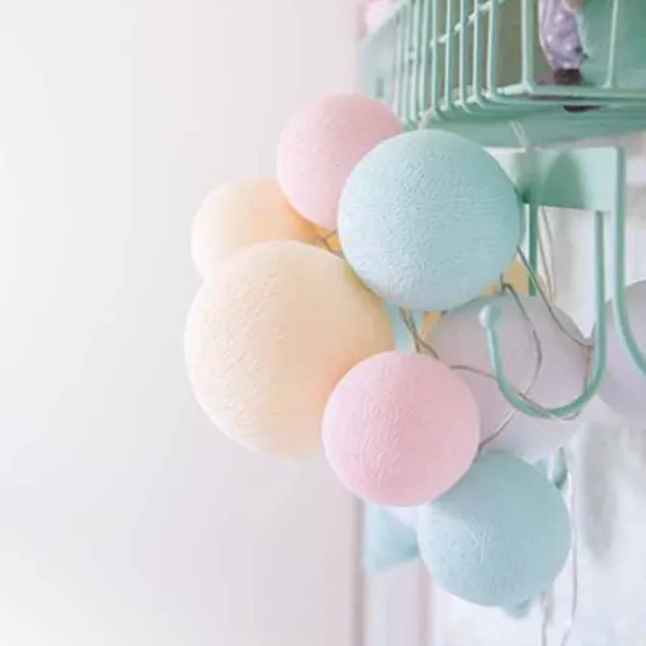 Cotton Ball valosarja vaahtokarkki 20-palloa