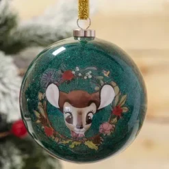 Disney joulupallo Bambi vihreä