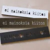 Ei mainoksia magneettikiinnitys – useita värejä