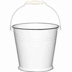 Emalisanko 12 L valkoinen