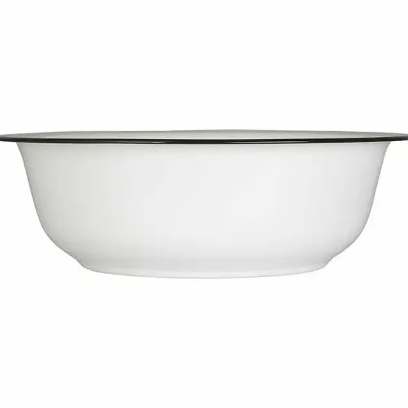 Emalivati valkoinen 36 cm