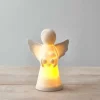 Enkelikoriste led-valolla 11 cm