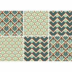 Gekkofix Laattatarra 15x15cm vihreä 6kpl
