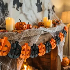 Halloween koristenauha kurpitsa 3 m