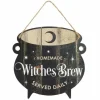 Halloween-kyltti Witches Brew 25 cm