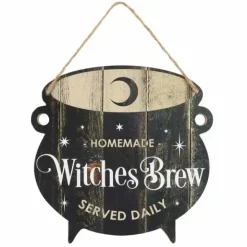 Halloween-kyltti Witches Brew 25 cm