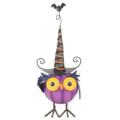 Halloween-pöllö violetti 26,5 cm