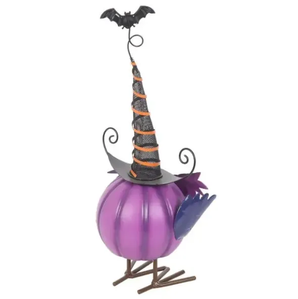 Halloween-pöllö violetti 26,5 cm