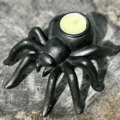Halloween-tuikkulyhty Hämähäkki 21 cm
