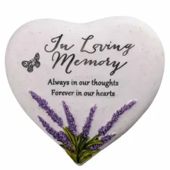 Hautakoriste Sydän Loving Memory 15cm
