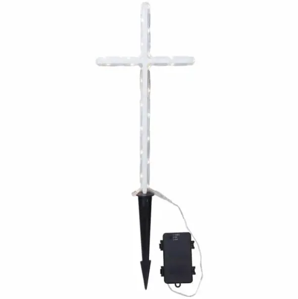 Hautaristi valoilla 41 cm