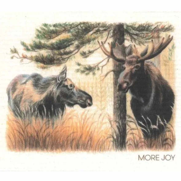 Hirvet metsässä tiskirätti