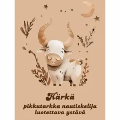 Horoskooppikortti Härkä