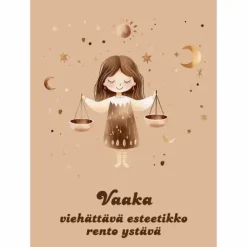 Horoskooppikortti Vaaka