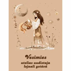 Horoskooppikortti Vesimies