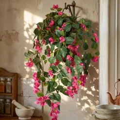 Ihmeköynnös tekokukka 100 cm pinkki