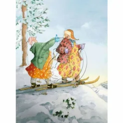 Inge Löök postikortti Tunturissa