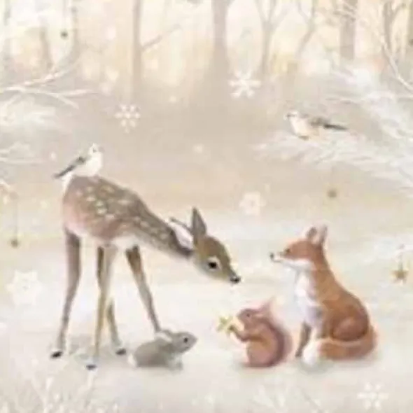 Joulukalenteri Mini Winter Wildlife Metsäneläimet