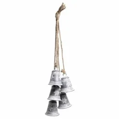 Joulukellot antiikkisinkki 54 cm