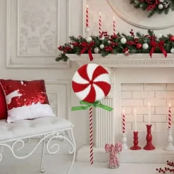 Joulukoriste Candy Cane tikkari 60 cm