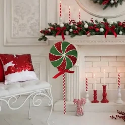 Joulukoriste Candy Cane tikkari 60 cm