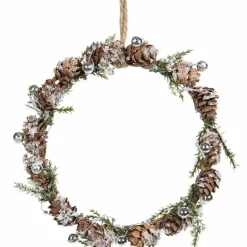 Joulukoriste käpykranssi 13 cm